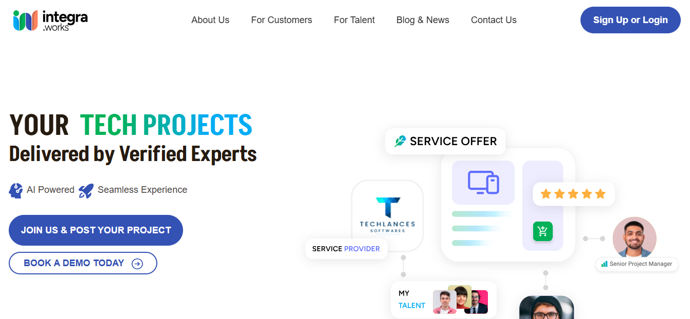 Integra Works website