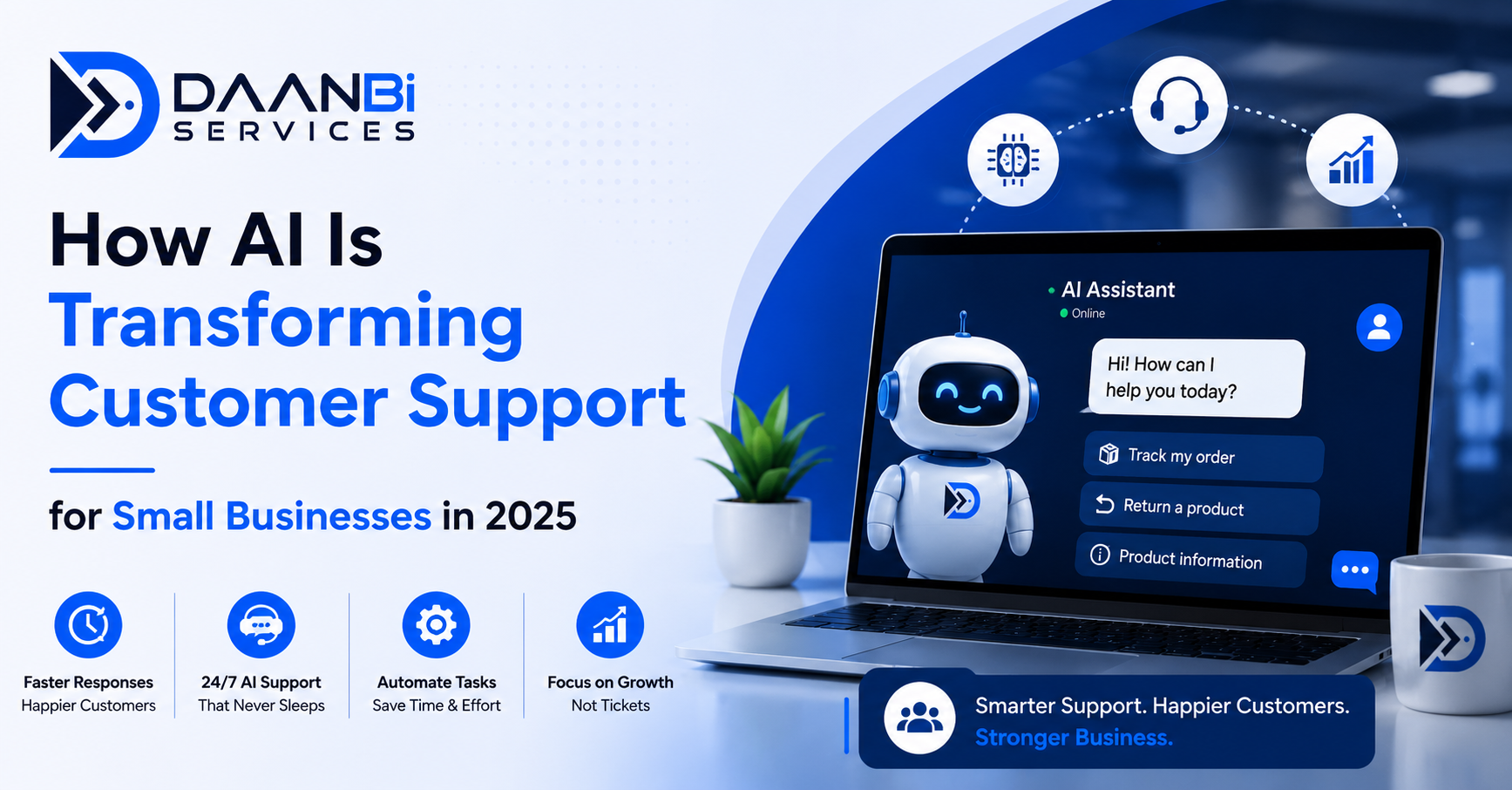 How AI Is Transforming Customer Support for Small Businesses in 2025
